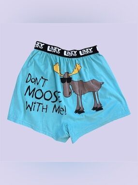 Lazy one don’t moose with me boxers
